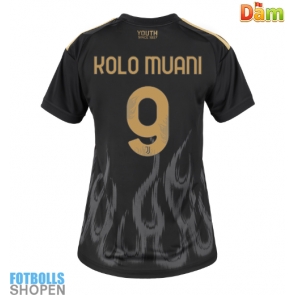 Billiga Juventus Randal Kolo Muani #9 Tredjeställ Dam 2026-27 Kortärmad